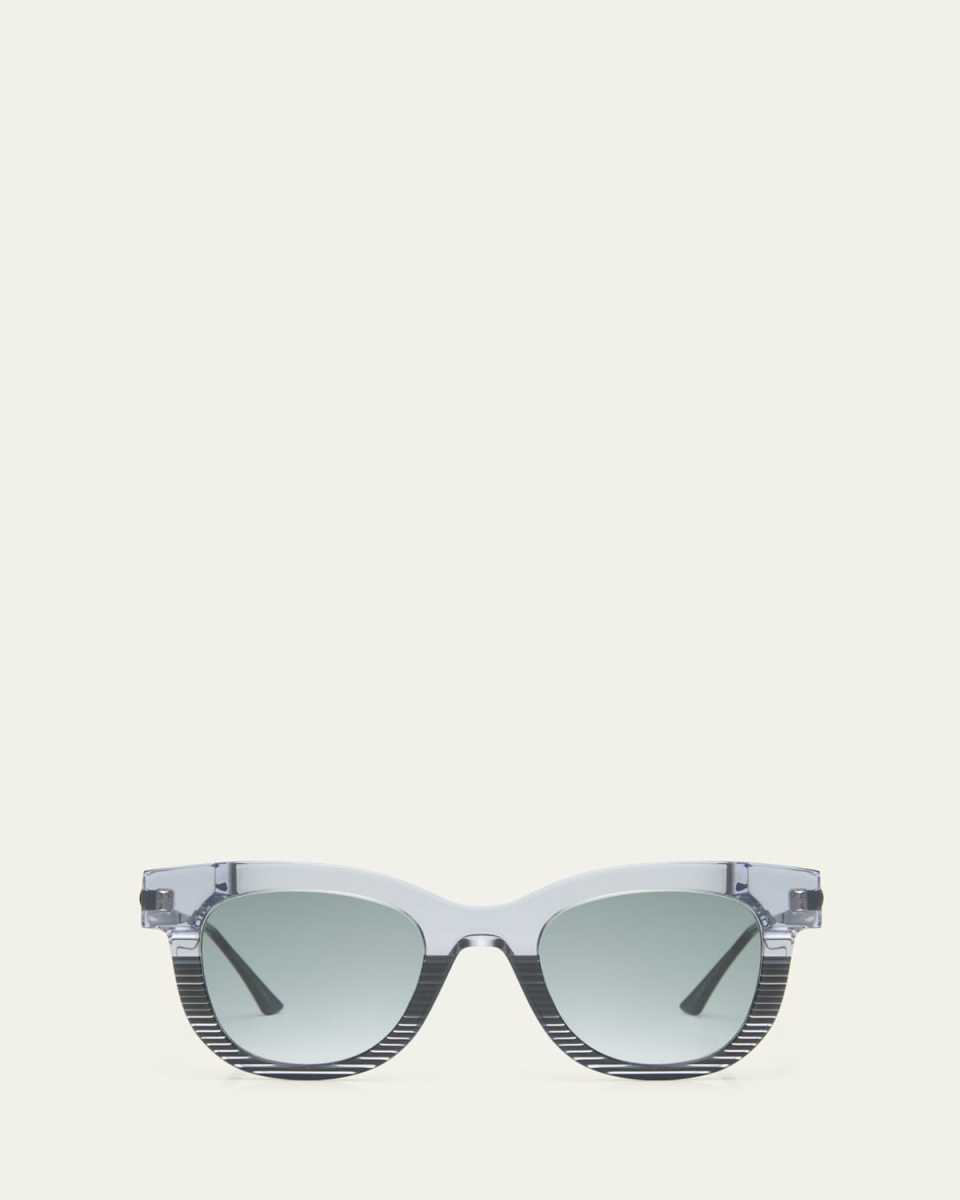 Sexxxy 5024 Acetate & Metal Cat-Eye Sunglasses